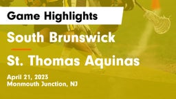 South Brunswick  vs St. Thomas Aquinas Game Highlights - April 21, 2023