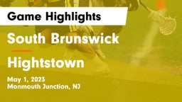 South Brunswick  vs Hightstown  Game Highlights - May 1, 2023