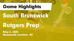 South Brunswick  vs Rutgers Prep  Game Highlights - May 5, 2023