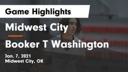 Midwest City  vs Booker T Washington  Game Highlights - Jan. 7, 2021