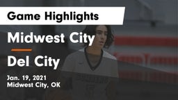 Midwest City  vs Del City  Game Highlights - Jan. 19, 2021