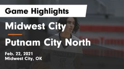 Midwest City  vs Putnam City North  Game Highlights - Feb. 22, 2021