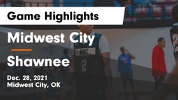 Midwest City  vs Shawnee  Game Highlights - Dec. 28, 2021