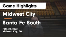 Midwest City  vs Santa Fe South  Game Highlights - Feb. 28, 2022