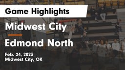 Midwest City  vs Edmond North  Game Highlights - Feb. 24, 2023