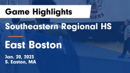 Southeastern Regional HS vs East Boston  Game Highlights - Jan. 20, 2023