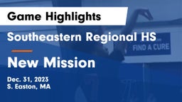Southeastern Regional HS vs New Mission  Game Highlights - Dec. 31, 2023