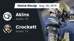 Recap: Akins  vs. Crockett  2019