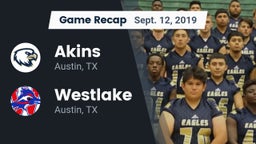Recap: Akins  vs. Westlake  2019