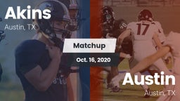 Matchup: Akins  vs. Austin  2020