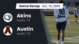 Recap: Akins  vs. Austin  2020