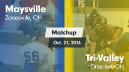 Matchup: Maysville High vs. Tri-Valley  2016