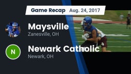 Recap: Maysville  vs. Newark Catholic  2017