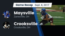 Recap: Maysville  vs. Crooksville  2017