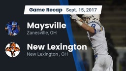 Recap: Maysville  vs. New Lexington  2017