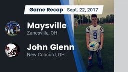 Recap: Maysville  vs. John Glenn  2017