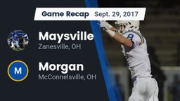 Recap: Maysville  vs. Morgan  2017