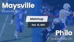 Matchup: Maysville High vs. Philo  2017