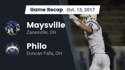 Recap: Maysville  vs. Philo  2017