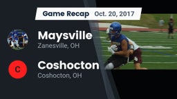 Recap: Maysville  vs. Coshocton  2017
