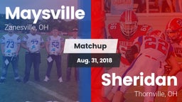 Matchup: Maysville High vs. Sheridan  2018