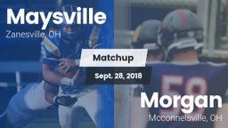 Matchup: Maysville High vs. Morgan  2018