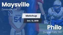 Matchup: Maysville High vs. Philo  2018