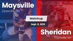 Matchup: Maysville High vs. Sheridan  2019