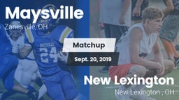 Matchup: Maysville High vs. New Lexington  2019