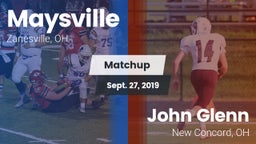 Matchup: Maysville High vs. John Glenn  2019