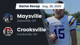 Recap: Maysville  vs. Crooksville  2020
