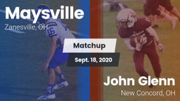 Matchup: Maysville High vs. John Glenn  2020
