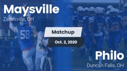 Matchup: Maysville High vs. Philo  2020