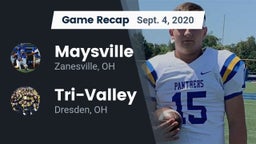 Recap: Maysville  vs. Tri-Valley  2020