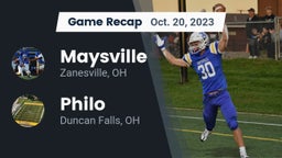 Recap: Maysville  vs. Philo  2023