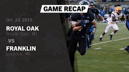 Recap: Royal Oak  vs. Franklin  2015