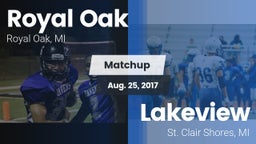 Matchup: Royal Oak High vs. Lakeview  2017