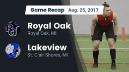 Recap: Royal Oak  vs. Lakeview  2017