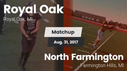Matchup: Royal Oak High vs. North Farmington  2017