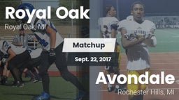 Matchup: Royal Oak High vs. Avondale  2017