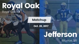 Matchup: Royal Oak High vs. Jefferson  2017