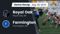 Recap: Royal Oak  vs. Farmington  2018