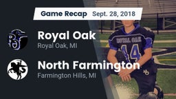Recap: Royal Oak  vs. North Farmington  2018