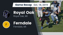 Recap: Royal Oak  vs. Ferndale  2019