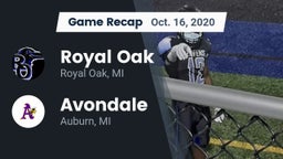 Recap: Royal Oak  vs. Avondale  2020
