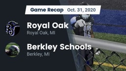 Recap: Royal Oak  vs. Berkley Schools 2020