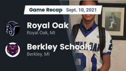 Recap: Royal Oak  vs. Berkley Schools 2021