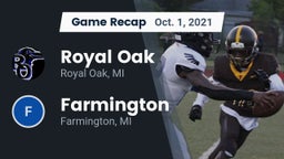 Recap: Royal Oak  vs. Farmington  2021