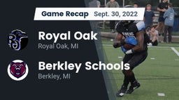 Recap: Royal Oak  vs. Berkley Schools 2022