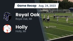 Recap: Royal Oak  vs. Holly  2023
